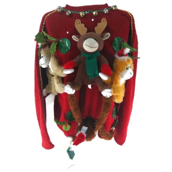 UNISEX Ugliest XMAS Sweater I ever Saw - Picture 2 of 7